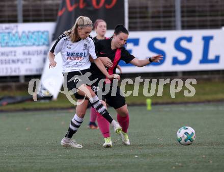 Fussball. Frauen 2. Liga Ost/Sued. Carinthians Spittal gegen SG Magdalensberg. Katharina Ganzer (Carinthians Spittal), Julia Jandl  (SG Magdalensberg). Spittal, 3.11.2018.
Foto: Kuess
---
pressefotos, pressefotografie, kuess, qs, qspictures, sport, bild, bilder, bilddatenbank