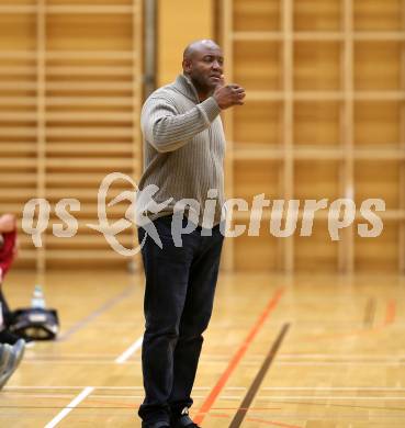 Basketball 2. Bundesliga. Grunddurchgang 6. Runde. Raiders Villach gegen BK Mattersburg Rocks.  Trainer James Williams  (Mattersburg). Klagenfurt, am 10.11.2018.
Foto: Kuess
---
pressefotos, pressefotografie, kuess, qs, qspictures, sport, bild, bilder, bilddatenbank