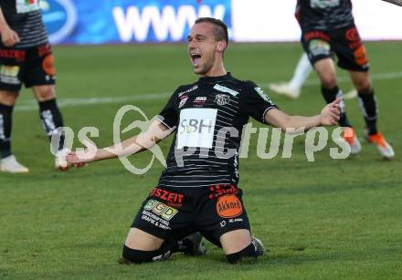 Fussball tipico Bundesliga. RZ Pellets WAC gegen SK Rapid Wien. Torjubel Michael Liendl,  (WAC). Wolfsberg, am 11.11.2018.
Foto: Kuess

---
pressefotos, pressefotografie, kuess, qs, qspictures, sport, bild, bilder, bilddatenbank