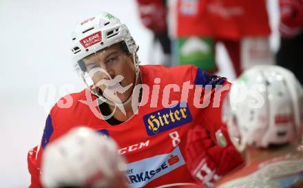 EBEL. Eishockey Bundesliga. KAC gegen EHC Liwest Black Wings Linz. Torjubel  Nicholas Eric Petersen (KAC). Klagenfurt, am 13.11.2018.
Foto: Kuess

---
pressefotos, pressefotografie, kuess, qs, qspictures, sport, bild, bilder, bilddatenbank