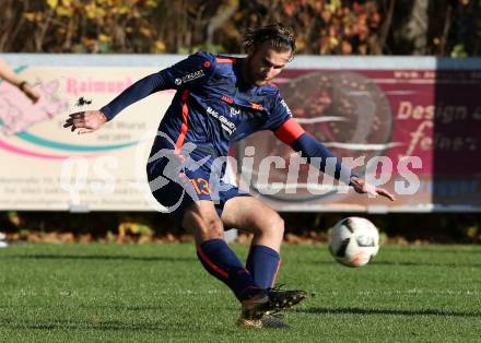 Fussball Kaerntner Liga KAC 1909 gegen Woelfnitz.  Florian Bidovec (Woelfnitz). Klagenfurt, am 10.11.2018.
Foto: Kuess
---
pressefotos, pressefotografie, kuess, qs, qspictures, sport, bild, bilder, bilddatenbank