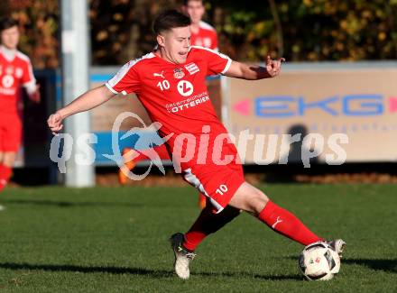 Fussball Kaerntner Liga KAC 1909 gegen Woelfnitz. Markus Pavic (KAC). Klagenfurt, am 10.11.2018.
Foto: Kuess
---
pressefotos, pressefotografie, kuess, qs, qspictures, sport, bild, bilder, bilddatenbank