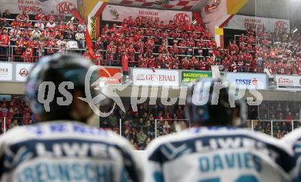 EBEL. Eishockey Bundesliga. KAC gegen EHC Liwest Black Wings Linz. Fans (KAC). Klagenfurt, am 13.11.2018.
Foto: Kuess

---
pressefotos, pressefotografie, kuess, qs, qspictures, sport, bild, bilder, bilddatenbank