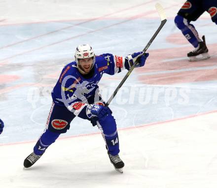 EBEL. Eishockey Bundesliga. EC VSV gegen Vienna Capitals. 	Goumas Kevin (VSV). Villach, am 16.11.2018.
Foto: Kuess 


---
pressefotos, pressefotografie, kuess, qs, qspictures, sport, bild, bilder, bilddatenbank