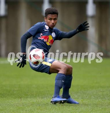 Fussball 2. Liga. SK Austria Klagenfurt gegen FC Liefering. Karim Adeyemi (FC Liefering). Klagenfurt, 24.11.2018.
Foto: Kuess
---
pressefotos, pressefotografie, kuess, qs, qspictures, sport, bild, bilder, bilddatenbank