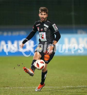 Fussball tipico Bundesliga. RZ Pellets WAC gegen SV Mattersburg. Michael Novak (WAC). Wolfsberg, am 24.11.2018.
Foto: Kuess

---
pressefotos, pressefotografie, kuess, qs, qspictures, sport, bild, bilder, bilddatenbank