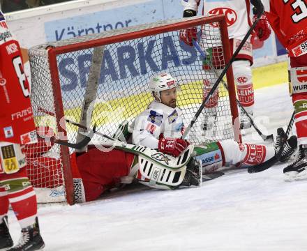 EBEL. Eishockey Bundesliga. KAC gegen HCB Suedtirol Alperia. Kozek Andrew Jacob (KAC), Irving Leland (Bozen). Klagenfurt, am 25.11.2018.
Foto: Kuess

---
pressefotos, pressefotografie, kuess, qs, qspictures, sport, bild, bilder, bilddatenbank
