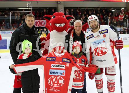 EBEL. Eishockey Bundesliga. KAC gegen HCB Suedtirol Alperia. Kozek Andrew Jacob (KAC). Klagenfurt, am 25.11.2018.
Foto: Kuess

---
pressefotos, pressefotografie, kuess, qs, qspictures, sport, bild, bilder, bilddatenbank