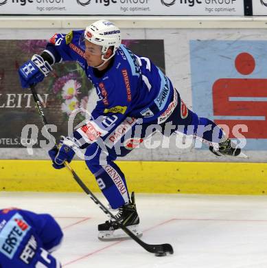 EBEL. Eishockey Bundesliga. EC VSV gegen EHC Liwest Black Wings Linz Blaine Down (VSV). Villach, am 27.11.2018.
Foto: Kuess 


---
pressefotos, pressefotografie, kuess, qs, qspictures, sport, bild, bilder, bilddatenbank