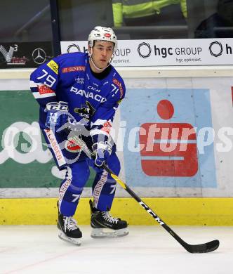 EBEL. Eishockey Bundesliga. EC VSV gegen EHC Liwest Black Wings Linz Blaine Down (VSV). Villach, am 27.11.2018.
Foto: Kuess 


---
pressefotos, pressefotografie, kuess, qs, qspictures, sport, bild, bilder, bilddatenbank