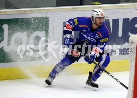 EBEL. Eishockey Bundesliga. EC VSV gegen EHC Liwest Black Wings Linz Bernd Wolf (VSV). Villach, am 27.11.2018.
Foto: Kuess 


---
pressefotos, pressefotografie, kuess, qs, qspictures, sport, bild, bilder, bilddatenbank