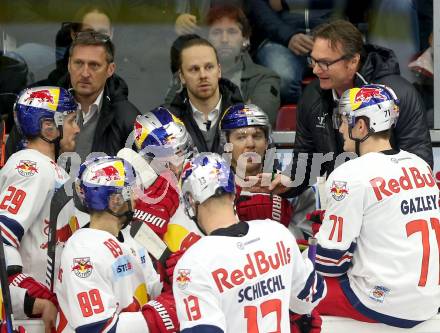 EBEL. Eishockey Bundesliga. KAC gegen EC Red Bull Salzburg.  Trainer   POSS Gregory (Salzburg). Klagenfurt, am 30.11.2018.
Foto: Kuess

---
pressefotos, pressefotografie, kuess, qs, qspictures, sport, bild, bilder, bilddatenbank