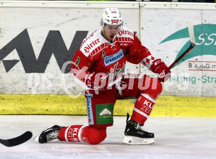 EBEL. Eishockey Bundesliga. KAC gegen	HC TWK Innsbruck (Die Haie).  Torjubel Nicholas Eric Petersen (KAC). Klagenfurt, am 2.12.2018.
Foto: Kuess

---
pressefotos, pressefotografie, kuess, qs, qspictures, sport, bild, bilder, bilddatenbank