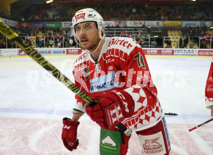 EBEL. Eishockey Bundesliga. KAC gegen	HC TWK Innsbruck (Die Haie).  Mitch Wahl (KAC). Klagenfurt, am 2.12.2018.
Foto: Kuess

---
pressefotos, pressefotografie, kuess, qs, qspictures, sport, bild, bilder, bilddatenbank