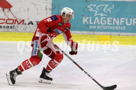 EBEL. Eishockey Bundesliga. KAC gegen	HCB Suedtirol Alperia. Unterweger Clemens  (KAC). Klagenfurt, am 9.12.2018.
Foto: Kuess

---
pressefotos, pressefotografie, kuess, qs, qspictures, sport, bild, bilder, bilddatenbank