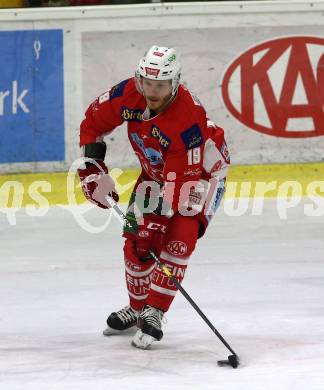EBEL. Eishockey Bundesliga. KAC gegen	HCB Suedtirol Alperia. Stefan Geier (KAC). Klagenfurt, am 9.12.2018.
Foto: Kuess

---
pressefotos, pressefotografie, kuess, qs, qspictures, sport, bild, bilder, bilddatenbank