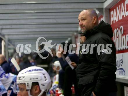 EBEL. Eishockey Bundesliga. EC VSV gegen KHL Medvescak Zagreb. Trainer Gerhard Unterluggauer  (VSV). Villach, am 26.12.2018.
Foto: Kuess 


---
pressefotos, pressefotografie, kuess, qs, qspictures, sport, bild, bilder, bilddatenbank