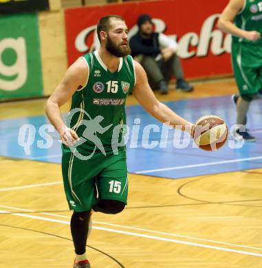 Basketball 2. Bundesliga. Grunddurchgang 13. Runde. Woerthersee Piraten gegen KOS Celovec. Jaka Stemberger (KOS). Klagenfurt, am 5.1.2019.
Foto: Kuess
---
pressefotos, pressefotografie, kuess, qs, qspictures, sport, bild, bilder, bilddatenbank
