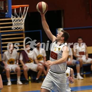 Basketball 2. Bundesliga. Grunddurchgang 13. Runde. Woerthersee Piraten gegen KOS Celovec.  Maximilian Kunovjanek (Woerthersee Piraten). Klagenfurt, am 5.1.2019.
Foto: Kuess
---
pressefotos, pressefotografie, kuess, qs, qspictures, sport, bild, bilder, bilddatenbank
