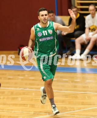 Basketball 2. Bundesliga. Grunddurchgang 13. Runde. Woerthersee Piraten gegen KOS Celovec.  Toman Feinig (KOS). Klagenfurt, am 5.1.2019.
Foto: Kuess
---
pressefotos, pressefotografie, kuess, qs, qspictures, sport, bild, bilder, bilddatenbank