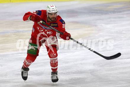 EBEL. Eishockey Bundesliga. KAC gegen	KHL Medvescak Zagreb. Steven Strong (KAC). Klagenfurt, am 6.1.2019.
Foto: Kuess

---
pressefotos, pressefotografie, kuess, qs, qspictures, sport, bild, bilder, bilddatenbank