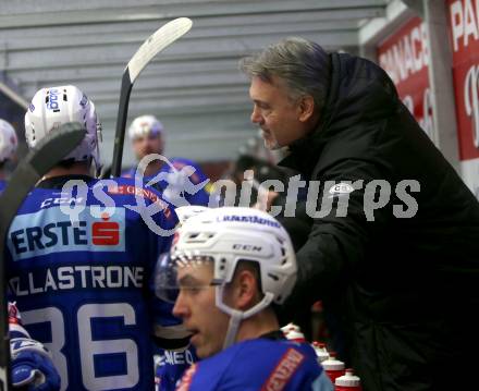 EBEL. Eishockey Bundesliga. EC VSV gegen HC Orli Znojmo.  Co-Trainer Ken Strong (VSV). Villach, am 11.1.2019.
Foto: Kuess 


---
pressefotos, pressefotografie, kuess, qs, qspictures, sport, bild, bilder, bilddatenbank