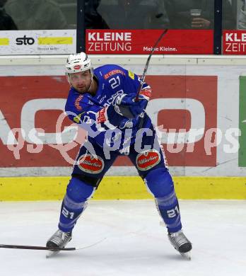 EBEL. Eishockey Bundesliga. EC VSV gegen HC Orli Znojmo. Matthew Pelech  (VSV). Villach, am 11.1.2019.
Foto: Kuess 


---
pressefotos, pressefotografie, kuess, qs, qspictures, sport, bild, bilder, bilddatenbank