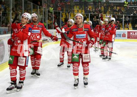 EBEL. Eishockey Bundesliga. KAC gegen	Dornbirn Bulldogs. Nikolaus Kraus, Mitch Wahl (KAC). Klagenfurt, am 13.1.2019.
Foto: Kuess

---
pressefotos, pressefotografie, kuess, qs, qspictures, sport, bild, bilder, bilddatenbank