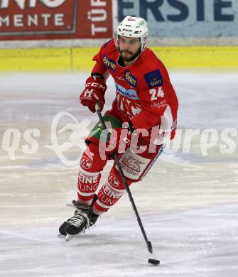 EBEL. Eishockey Bundesliga. KAC gegen	Fehervar AV 19. Steven Strong (KAC). Klagenfurt, am 18.1.2019.
Foto: Kuess

---
pressefotos, pressefotografie, kuess, qs, qspictures, sport, bild, bilder, bilddatenbank