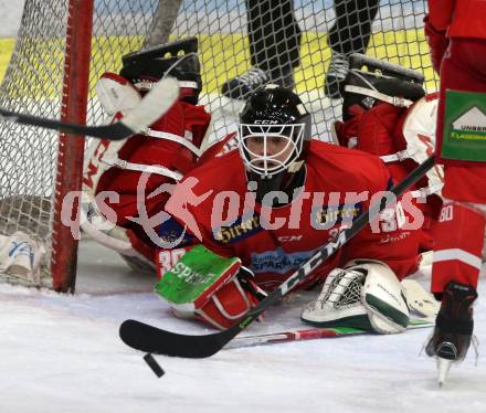 EBEL. Eishockey Bundesliga. KAC gegen	Fehervar AV 19. Lars Haugen (KAC). Klagenfurt, am 18.1.2019.
Foto: Kuess

---
pressefotos, pressefotografie, kuess, qs, qspictures, sport, bild, bilder, bilddatenbank