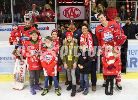 EBEL. Eishockey Bundesliga. KAC gegen	HC Orli Znojmo. Antenne Fan Bank. Lars Haugen, Nicholas Eric Petersen  (KAC). Klagenfurt, am 27.1.2019.
Foto: Kuess

---
pressefotos, pressefotografie, kuess, qs, qspictures, sport, bild, bilder, bilddatenbank