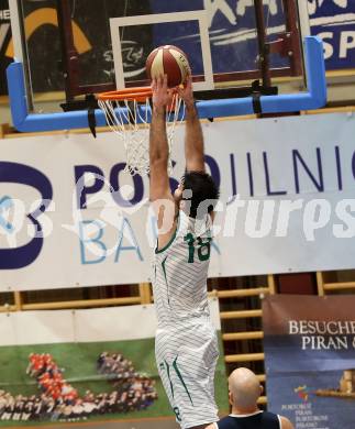 Basketball 2. Bundesliga. Grunddurchgang 16. Runde. KOS Celovec gegen   	BBC Nord Dragonz. Marin Sliskovic (KOS). Klagenfurt, am 27.1.2019.
Foto: Kuess
---
pressefotos, pressefotografie, kuess, qs, qspictures, sport, bild, bilder, bilddatenbank