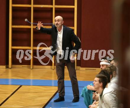 Basketball 2. Bundesliga. Grunddurchgang 16. Runde. KOS Celovec gegen   	BBC Nord Dragonz. Trainer Dragan Sliskovic (KOS). Klagenfurt, am 27.1.2019.
Foto: Kuess
---
pressefotos, pressefotografie, kuess, qs, qspictures, sport, bild, bilder, bilddatenbank