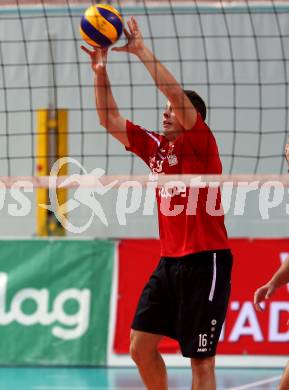 AVL. Volleyball Bundesliga. VBK Woerthersee Loewen Klagenfurt gegen SK Posojilnica Aich/Dob. Simon Fruehbauer (Loewen). Klagenfurt, am 2.2.2019.
Foto: Kuess
---
pressefotos, pressefotografie, kuess, qs, qspictures, sport, bild, bilder, bilddatenbank