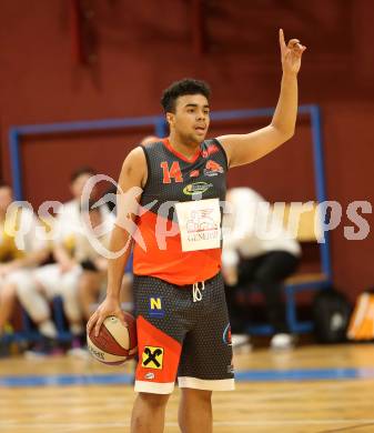 Basketball 2. Bundesliga. Grunddurchgang 17. Runde. Woerthersee Piraten gegen UBC St. Poelten.  Nico Kaltenbrunner (St. Poelten). Klagenfurt, am 2.2.2019.
Foto: Kuess
---
pressefotos, pressefotografie, kuess, qs, qspictures, sport, bild, bilder, bilddatenbank