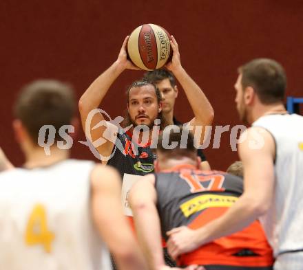 Basketball 2. Bundesliga. Grunddurchgang 17. Runde. Woerthersee Piraten gegen UBC St. Poelten.  Florian Poecksteiner (St. Poelten). Klagenfurt, am 2.2.2019.
Foto: Kuess
---
pressefotos, pressefotografie, kuess, qs, qspictures, sport, bild, bilder, bilddatenbank