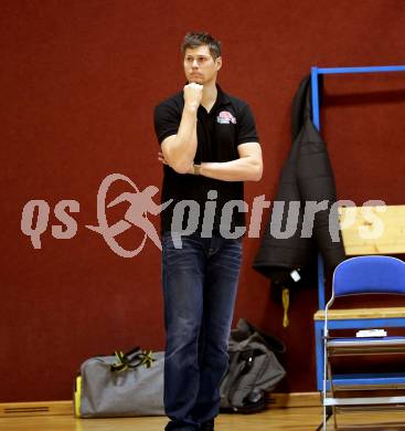 Basketball 2. Bundesliga. Grunddurchgang 17. Runde. Woerthersee Piraten gegen UBC St. Poelten.  Trainer Andreas Worenz  (St. Poelten). Klagenfurt, am 2.2.2019.
Foto: Kuess
---
pressefotos, pressefotografie, kuess, qs, qspictures, sport, bild, bilder, bilddatenbank