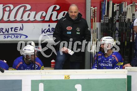 EBEL. Eishockey Bundesliga. EC VSV gegen HCB Suedtirol Alperia.  Trainer Gerhard Unterluggauer (VSV). Villach, am 3.2.2019.
Foto: Kuess 


---
pressefotos, pressefotografie, kuess, qs, qspictures, sport, bild, bilder, bilddatenbank