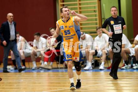 Basketball 2. Bundesliga. Grunddurchgang 18. Runde. KOS Celovec gegen   	BBU Salzburg.  Luka Milovac (Salzburg). Klagenfurt, am 9.2.2019.
Foto: Kuess
---
pressefotos, pressefotografie, kuess, qs, qspictures, sport, bild, bilder, bilddatenbank