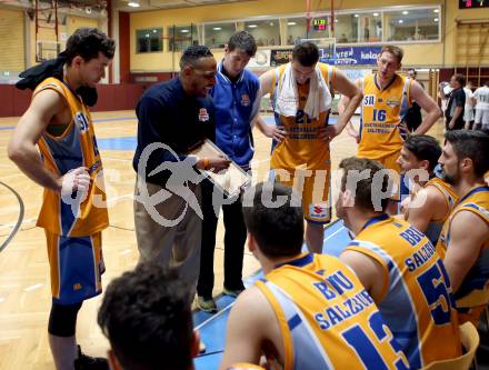 Basketball 2. Bundesliga. Grunddurchgang 18. Runde. KOS Celovec gegen   	BBU Salzburg. Trainer Aaron Mitchell (Salzburg). Klagenfurt, am 9.2.2019.
Foto: Kuess
---
pressefotos, pressefotografie, kuess, qs, qspictures, sport, bild, bilder, bilddatenbank