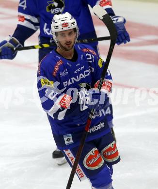 EBEL. Eishockey Bundesliga. EC VSV gegen EHC Liwest Black Wings Linz.   Johann Lars Olof Eriksson (VSV). Villach, am 14.2.2019.
Foto: Kuess 


---
pressefotos, pressefotografie, kuess, qs, qspictures, sport, bild, bilder, bilddatenbank
