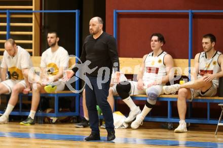 Basketball 2. Bundesliga. Grunddurchgang 19. Runde. Woerthersee Piraten gegen BK Mattersburg Rocks.  Trainer Goran Jovanovic (Woerthersee Piraten). Klagenfurt, am 16.2.2019.
Foto: Kuess
---
pressefotos, pressefotografie, kuess, qs, qspictures, sport, bild, bilder, bilddatenbank