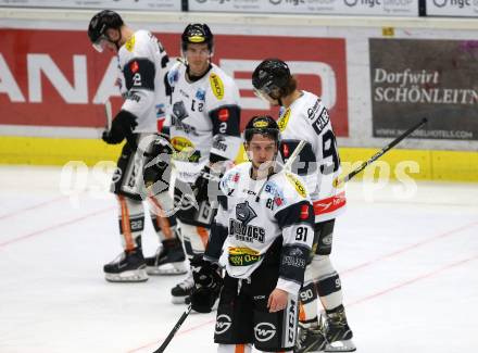 EBEL. Eishockey Bundesliga. EC VSV gegen DEC Dornbirn Bulldogs.  Alexandre Picard  (Dornbirn). Villach, am 24.2.2019.
Foto: Kuess 


---
pressefotos, pressefotografie, kuess, qs, qspictures, sport, bild, bilder, bilddatenbank