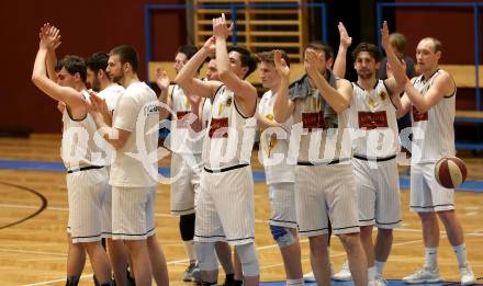 Basketball 2. Bundesliga. Grunddurchgang 21. Runde. Woerthersee Piraten gegen BBU Salzburg.  Jubel (Woerthersee Piraten). Klagenfurt, am 2.3.2019.
Foto: Kuess
---
pressefotos, pressefotografie, kuess, qs, qspictures, sport, bild, bilder, bilddatenbank