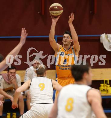 Basketball 2. Bundesliga. Grunddurchgang 21. Runde. Woerthersee Piraten gegen BBU Salzburg.  Dusan Oluic (Salzburg). Klagenfurt, am 2.3.2019.
Foto: Kuess
---
pressefotos, pressefotografie, kuess, qs, qspictures, sport, bild, bilder, bilddatenbank