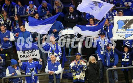 EBEL. Eishockey Bundesliga. EC VSV gegen HC TWK Innsbruck. Fans  (VSV). Villach, am 3.3.2019.
Foto: Kuess 


---
pressefotos, pressefotografie, kuess, qs, qspictures, sport, bild, bilder, bilddatenbank