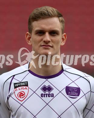 Fussball. 2. Liga. âSK Austria Klagenfurt. Mannschaftsfototermin.  Scott Kennedy. Klagenfurt, 26.2.2019.
Foto: Kuess
---
pressefotos, pressefotografie, kuess, qs, qspictures, sport, bild, bilder, bilddatenbank