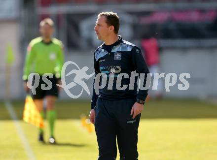 Fussball. 2. Liga. âSK Austria Klagenfurt gegen FC Blau Weiss Linz.  Trainer Thomas Sageder   (Linz). Klagenfurt, 3.3.2019.
Foto: Kuess
---
pressefotos, pressefotografie, kuess, qs, qspictures, sport, bild, bilder, bilddatenbank