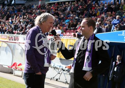 Fussball. 2. Liga. âSK Austria Klagenfurt gegen FC Blau Weiss Linz.  Helmut Koenig, Christian Rosenzopf (Klagenfurt). Klagenfurt, 3.3.2019.
Foto: Kuess
---
pressefotos, pressefotografie, kuess, qs, qspictures, sport, bild, bilder, bilddatenbank