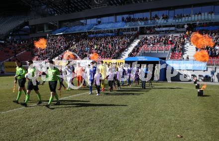 Fussball. 2. Liga. âSK Austria Klagenfurt gegen FC Blau Weiss Linz.  (Klagenfurt). Klagenfurt, 3.3.2019.
Foto: Kuess
---
pressefotos, pressefotografie, kuess, qs, qspictures, sport, bild, bilder, bilddatenbank